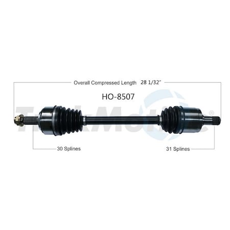 Cv Axle Shaft,Ho-8507